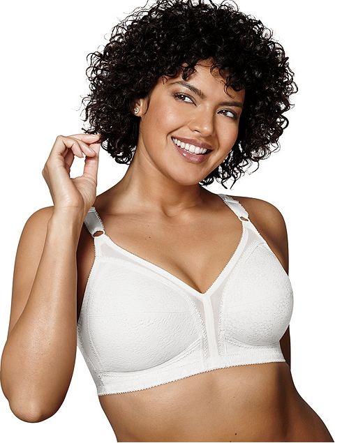 20/27 Playtex 18 Hour Classic Support Lace Wirefree Bra