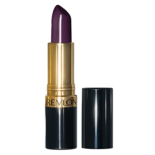 Revlon Super Lustrous Lipstick, High Impact Lipcolor with Moisturizing Creamy Formula, Infused with Vitamin E and Avocado Oil in Plum / Berry, Va Va Violet (663)