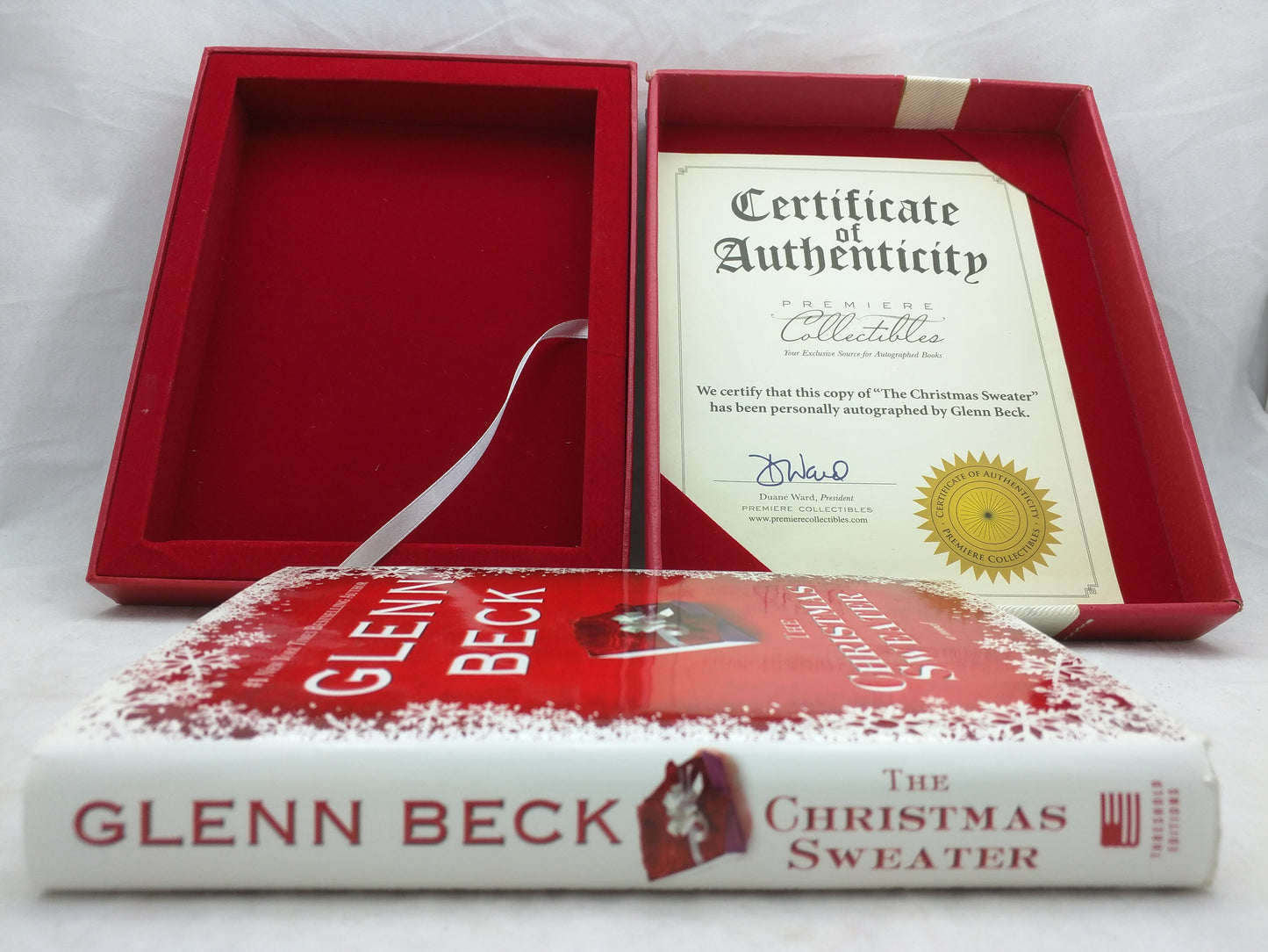 Signed By Glenn Beck The Christmas Sweater Boxed