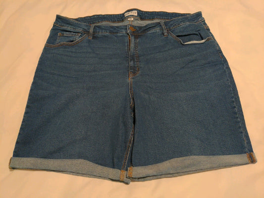 24 AVA VIV Womens Shorts Medium blue denim Plus  Used