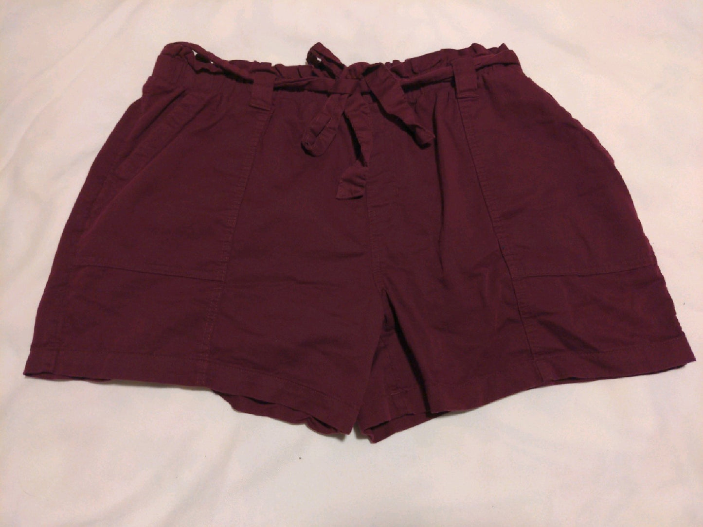 1X Terra Sky Womens Shorts Dark purple bowtie belt Plus  Used