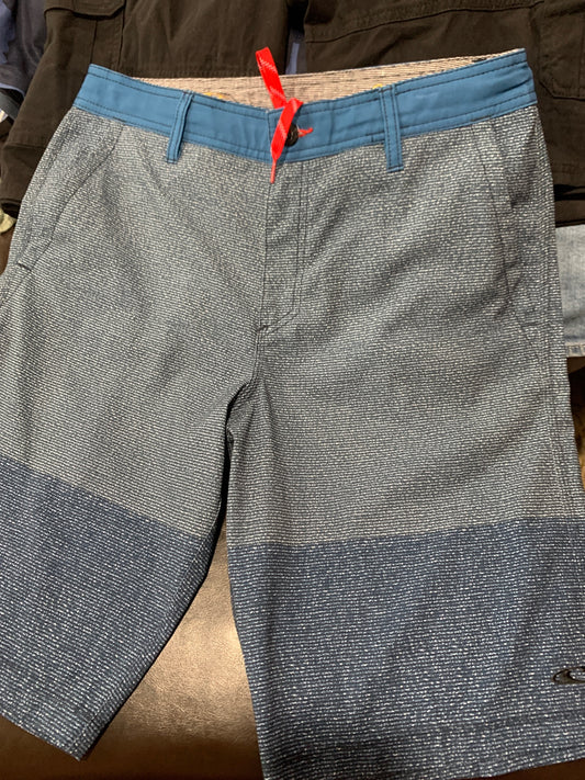 32 Oneill Mens Shorts Blue hybrid, wicking outdoor shorts Regular  VGC